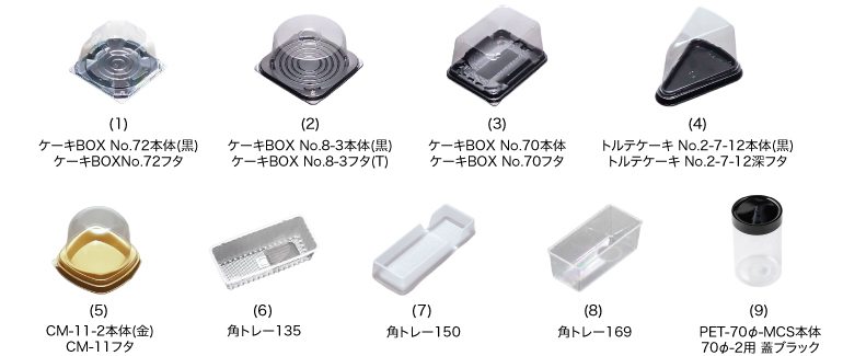 ケーキ容器特集フォーム