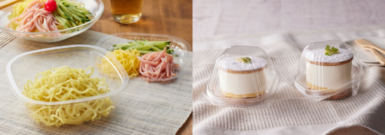 食品容器の素材(OPS)