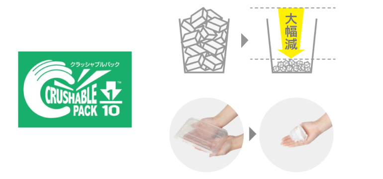 クラッシャブルパック(SR)